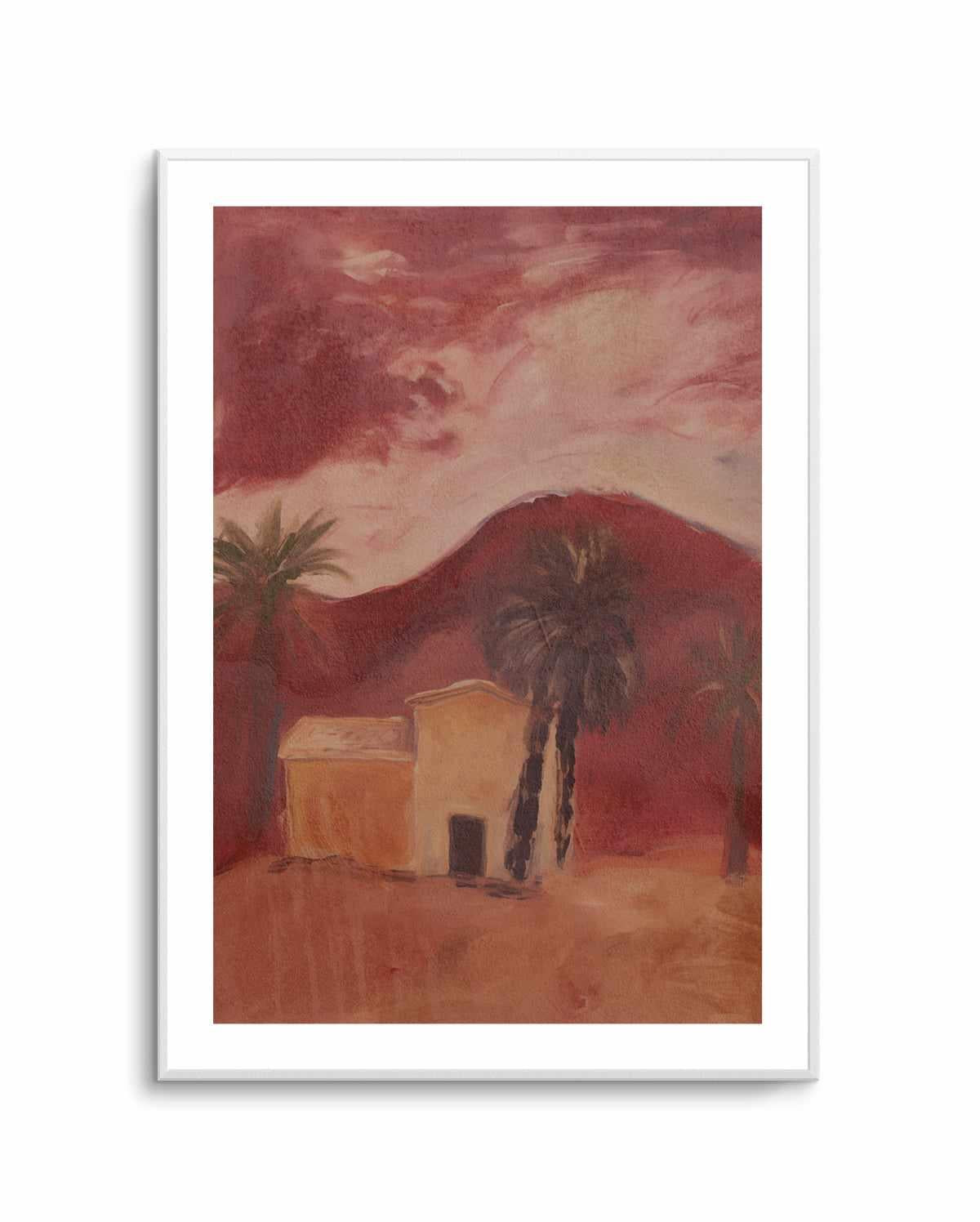Casita Palmera II | Art Print from Olive et Oriel where you can shop wallpaper and artworks online