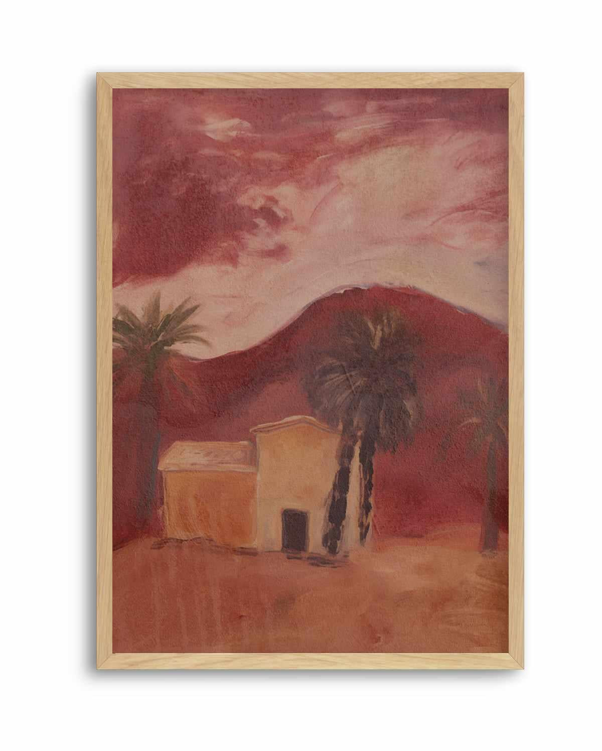 Casita Palmera II | Art Print from Olive et Oriel where you can shop wallpaper and artworks online