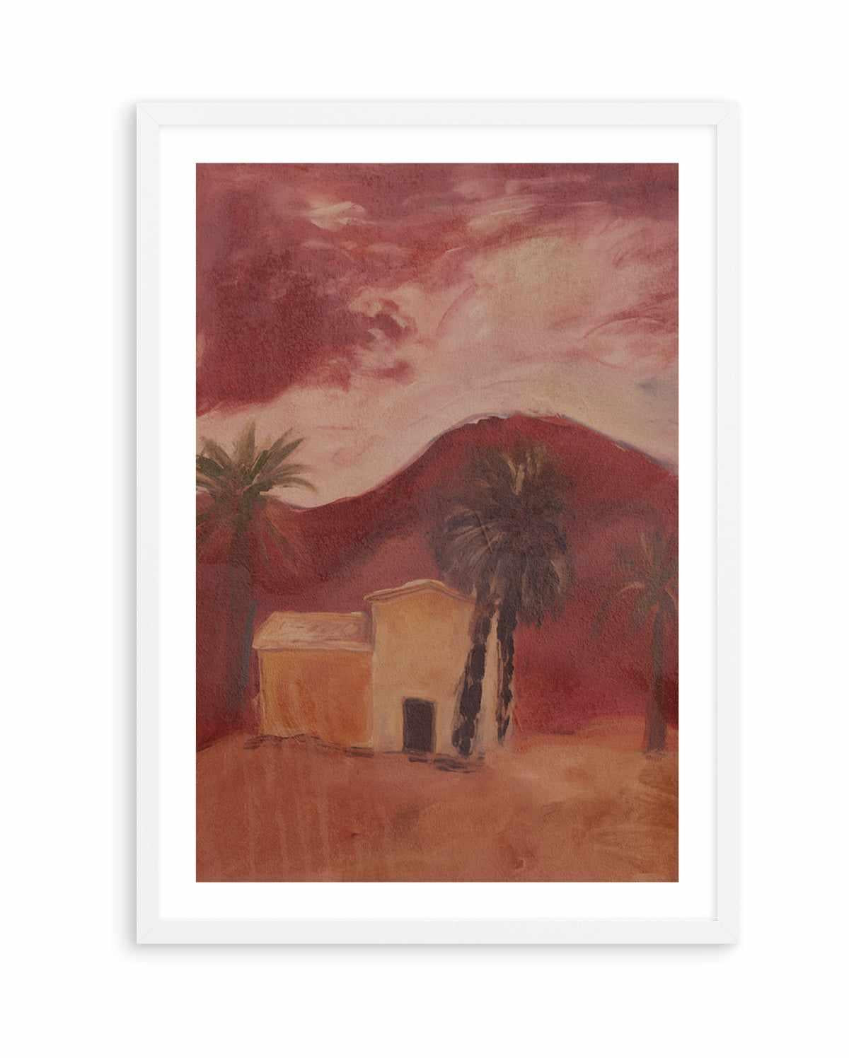 Casita Palmera II | Art Print from Olive et Oriel where you can shop wallpaper and artworks online