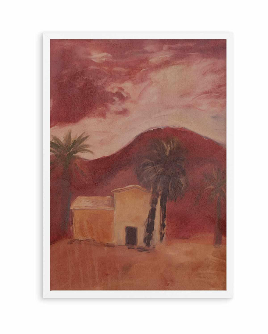Casita Palmera II | Art Print from Olive et Oriel where you can shop wallpaper and artworks online