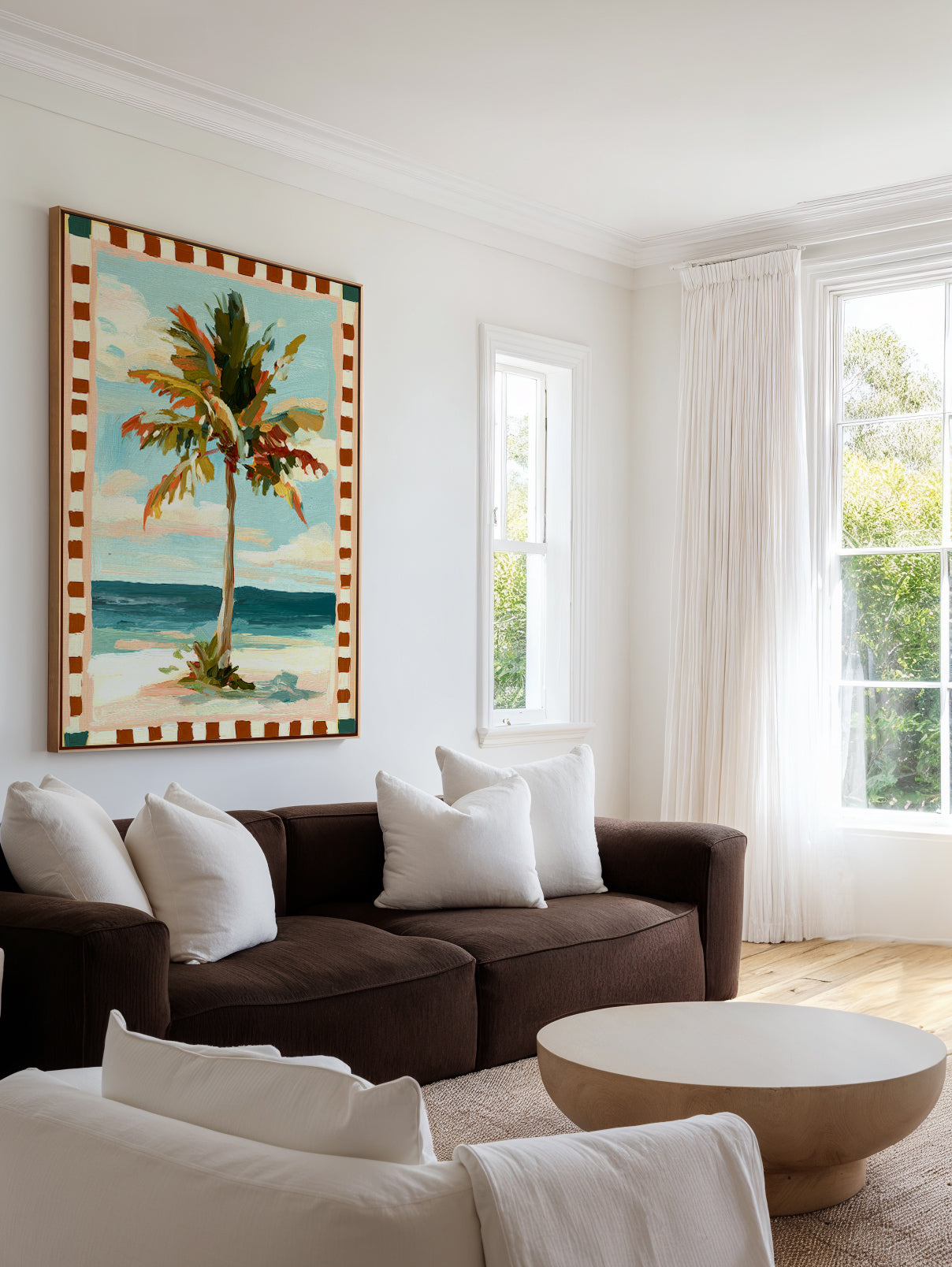 Cast Away | Framed Canvas Art Print from Olive et Oriel where you can shop wallpaper and artworks online