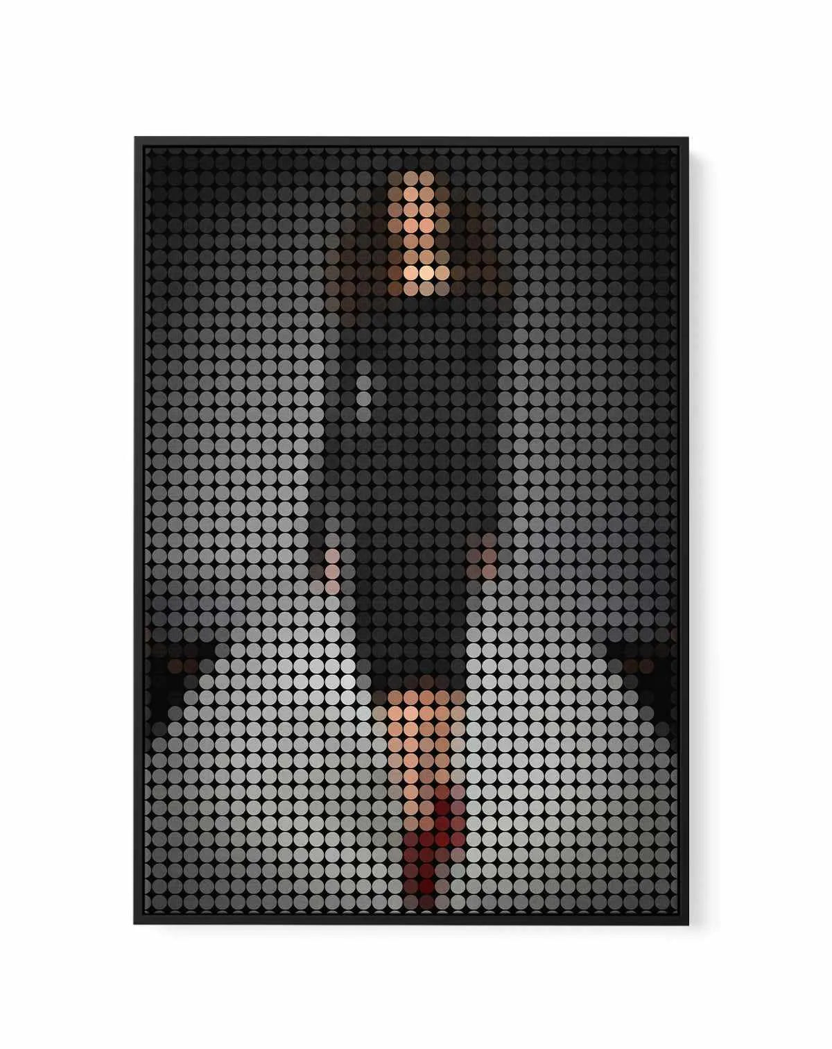 Catwalk Dots I | Framed Canvas Art Print from Olive et Oriel where you can shop wallpaper and artworks online