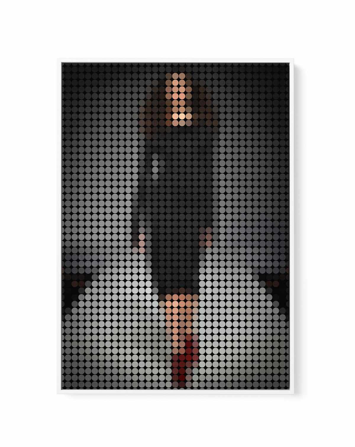 Catwalk Dots I | Framed Canvas Art Print