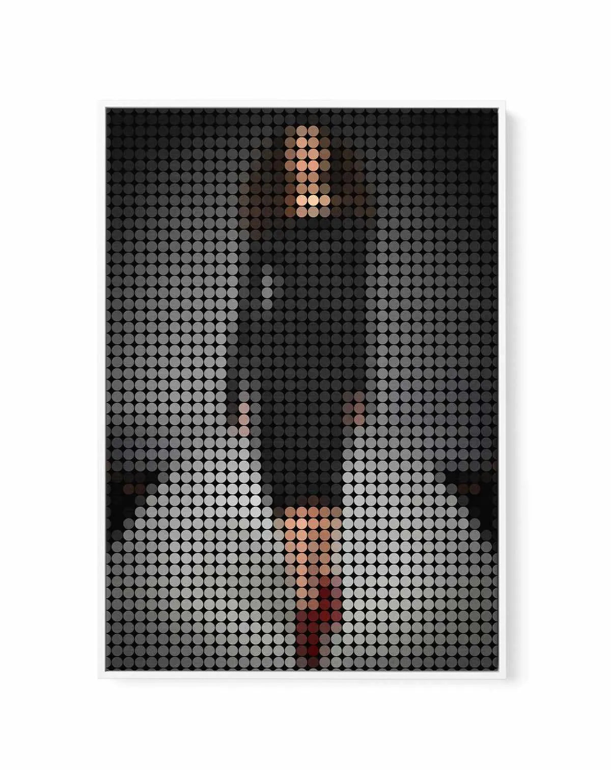 Catwalk Dots I | Framed Canvas Art Print from Olive et Oriel where you can shop wallpaper and artworks online