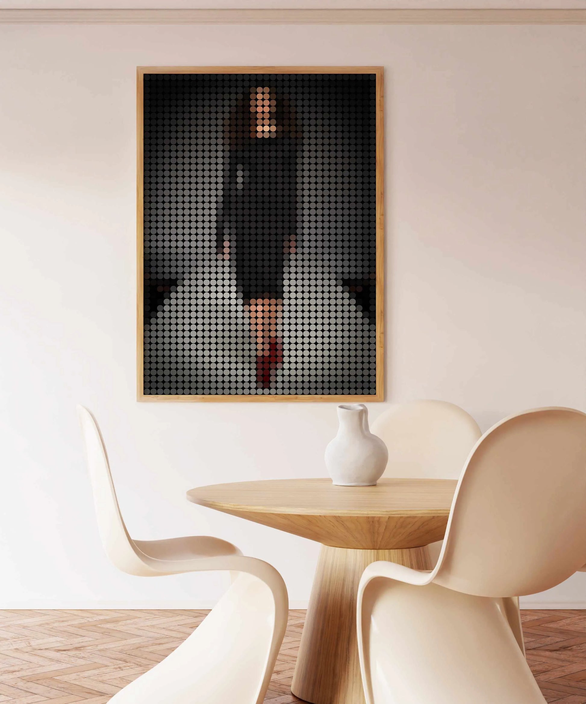 Catwalk Dots I | Art Print from Olive et Oriel where you can shop wallpaper and artworks online