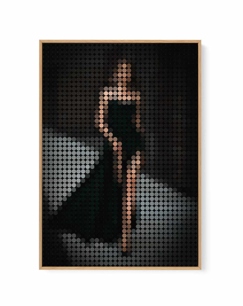 Catwalk Dots II | Framed Canvas Art Print