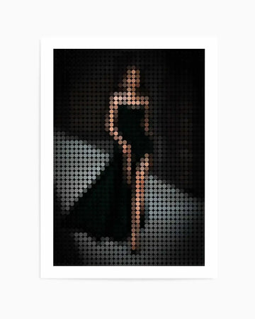 Catwalk Dots II | Art Print from Olive et Oriel where you can shop wallpaper and artworks online