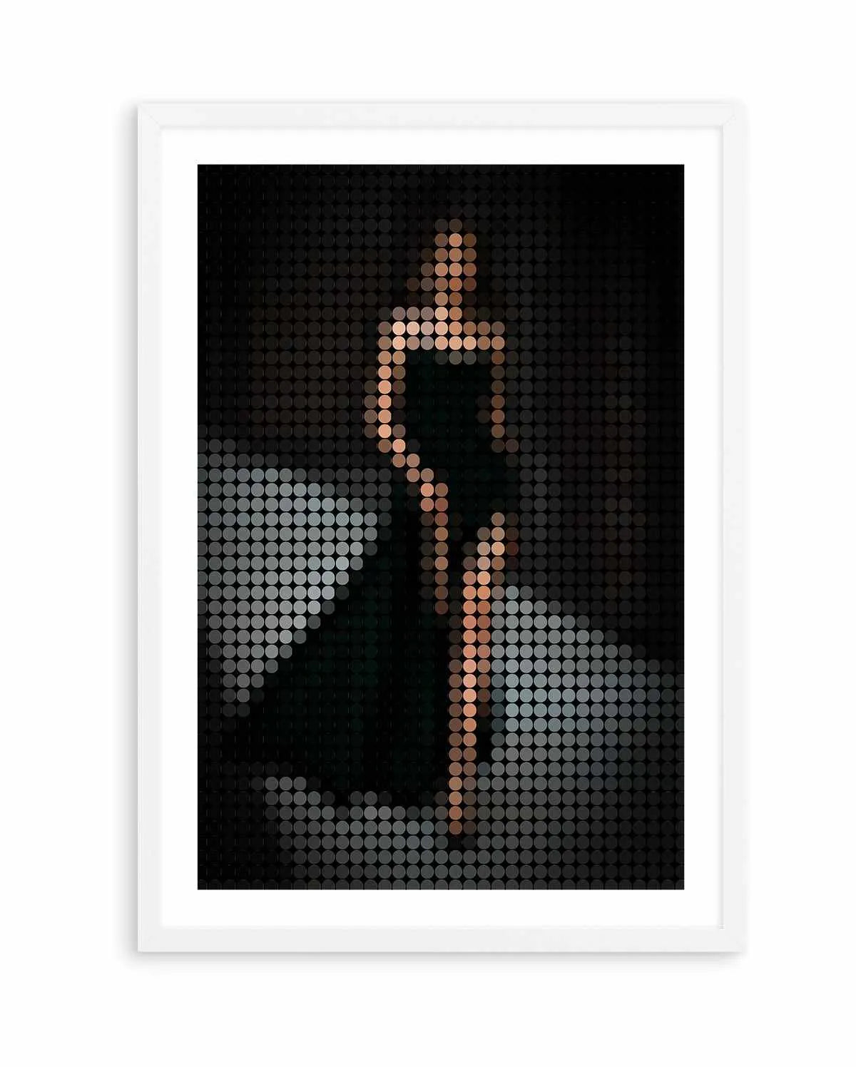 Catwalk Dots II | Art Print from Olive et Oriel where you can shop wallpaper and artworks online