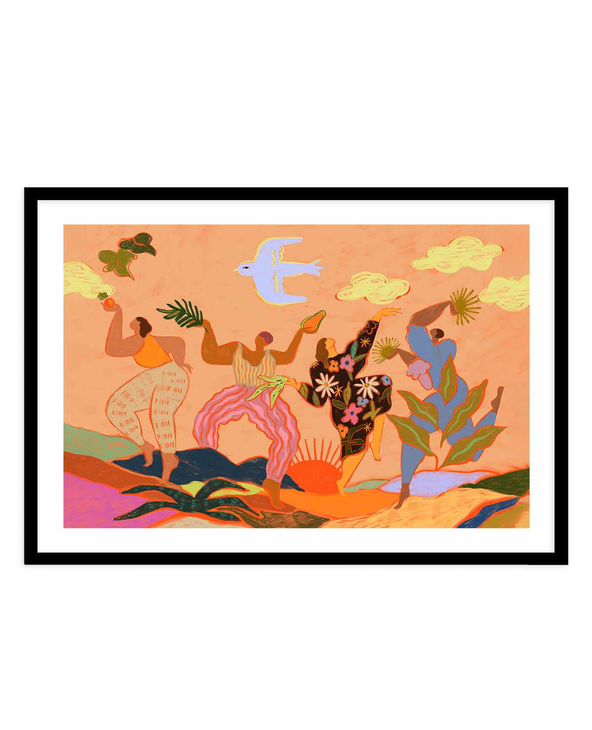 Celebration by Arty Guava | Art Print from Olive et Oriel where you can shop wallpaper and artworks online