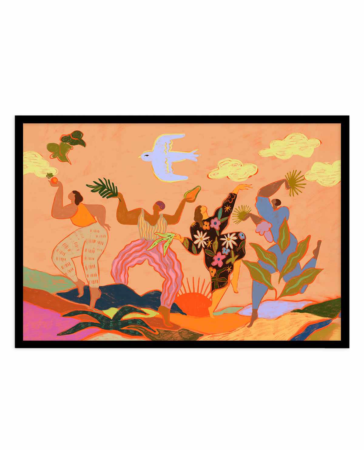 Celebration by Arty Guava | Art Print from Olive et Oriel where you can shop wallpaper and artworks online