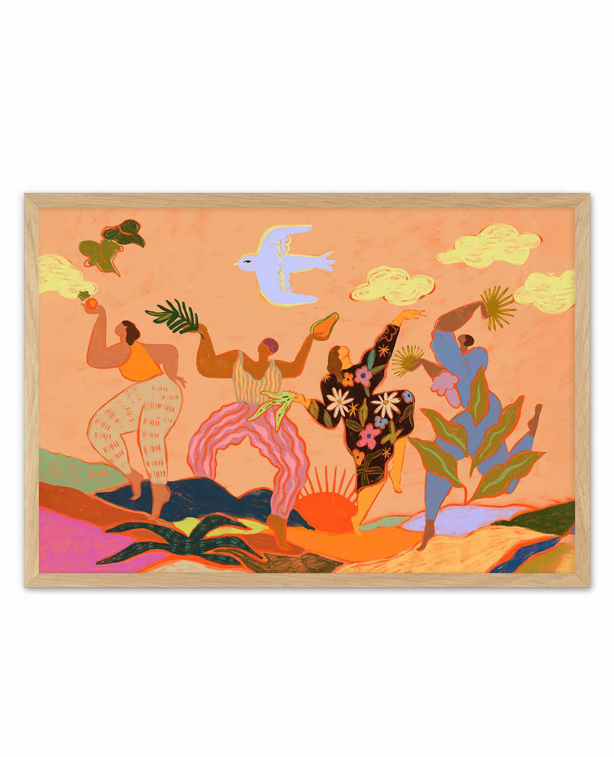 Celebration by Arty Guava | Art Print from Olive et Oriel where you can shop wallpaper and artworks online