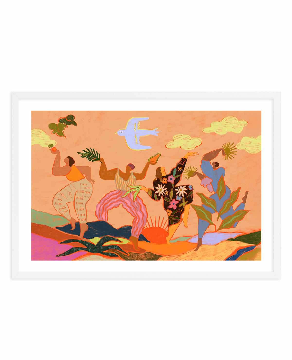 Celebration by Arty Guava | Art Print from Olive et Oriel where you can shop wallpaper and artworks online