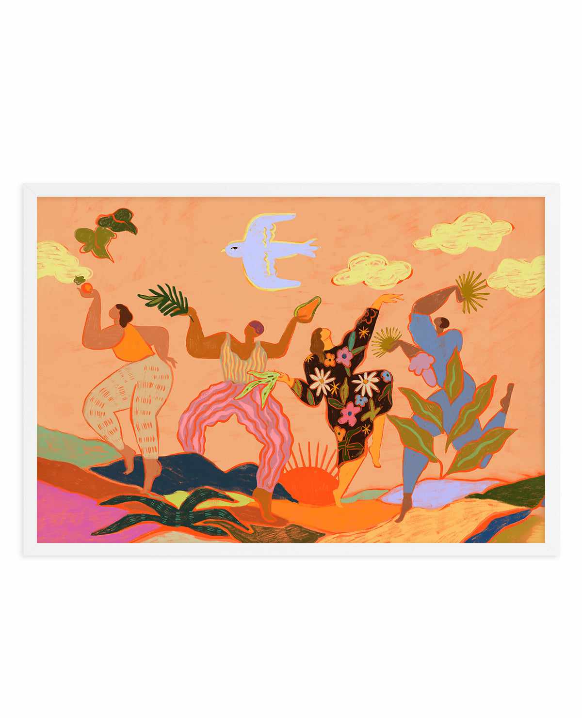 Celebration by Arty Guava | Art Print from Olive et Oriel where you can shop wallpaper and artworks online