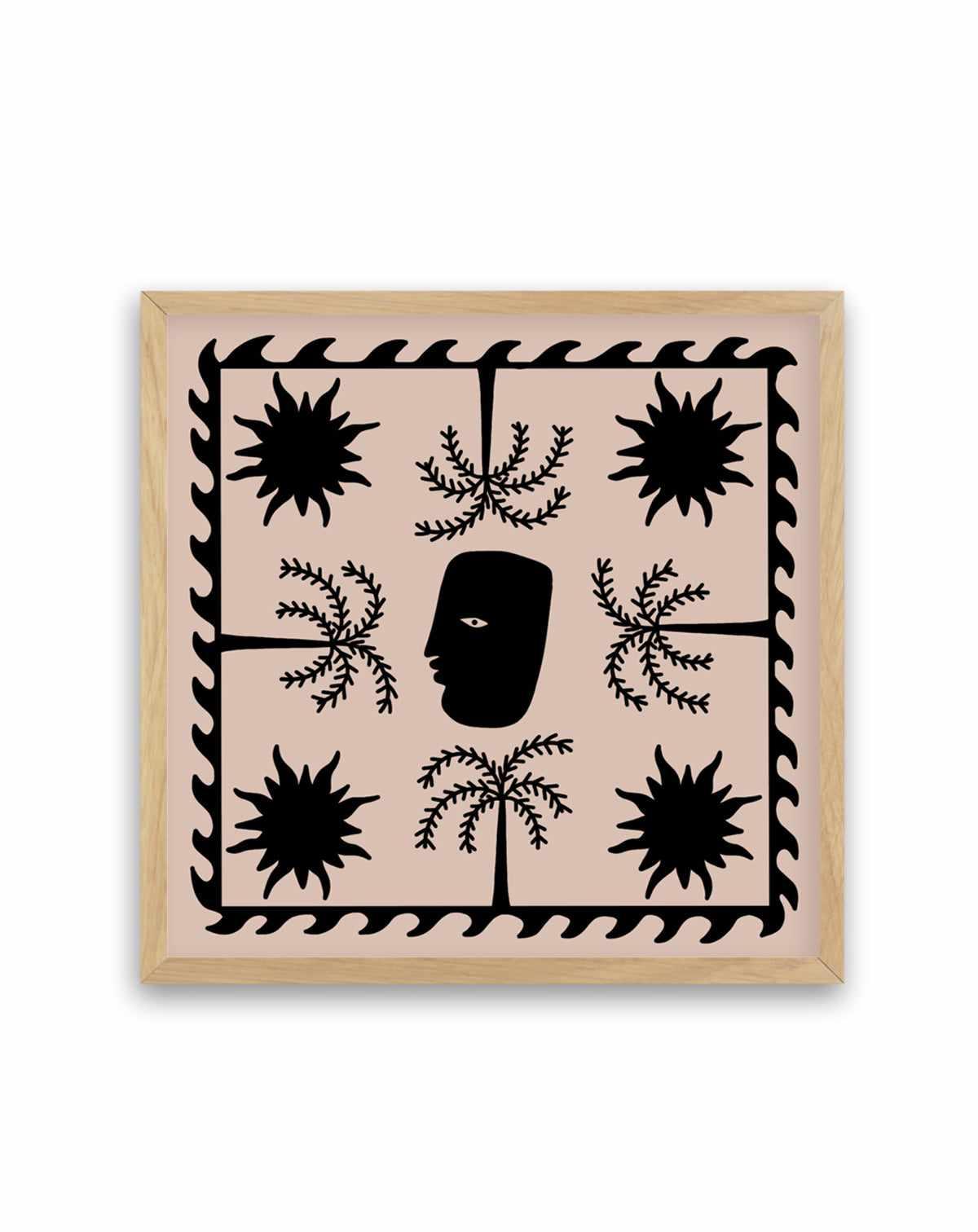 Celestial 2 by Shatha Al Dafai | Art Print from Olive et Oriel where you can shop wallpaper and artworks online