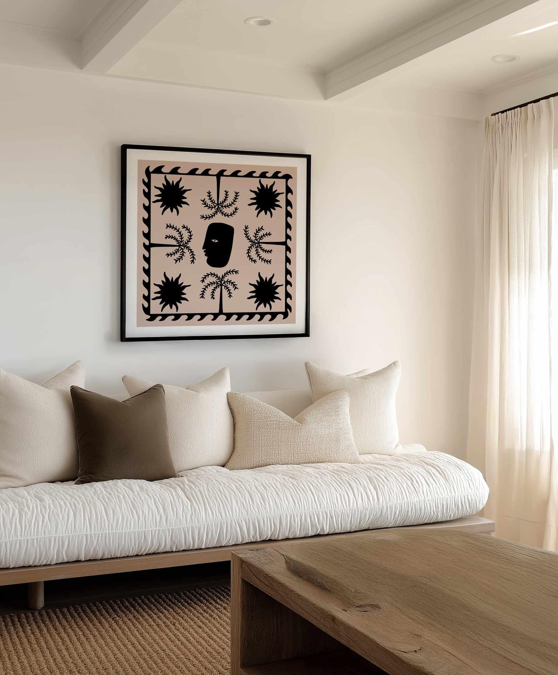 Celestial 2 by Shatha Al Dafai | Art Print from Olive et Oriel where you can shop wallpaper and artworks online