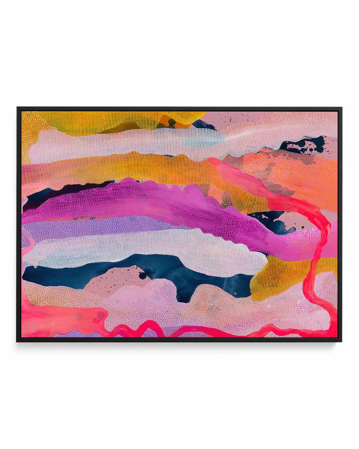 Celestial Glow I by Laura Oczós | Framed Canvas Art Print from Olive et Oriel where you can shop wallpaper and artworks online