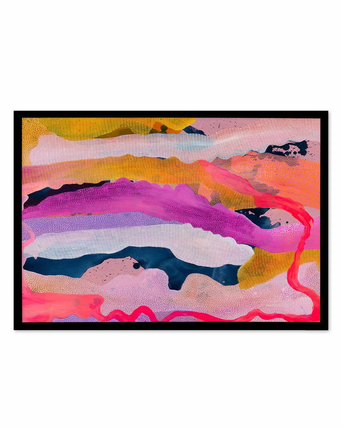 Celestial Glow I by Laura Oczós Art Print from Olive et Oriel where you can shop wallpaper and artworks online