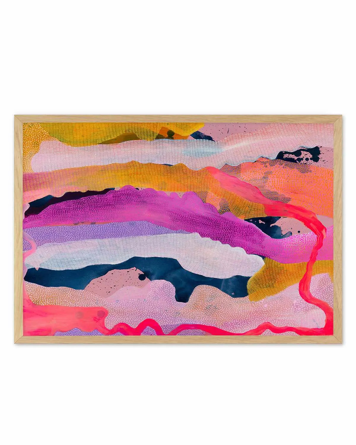 Celestial Glow I by Laura Oczós Art Print from Olive et Oriel where you can shop wallpaper and artworks online