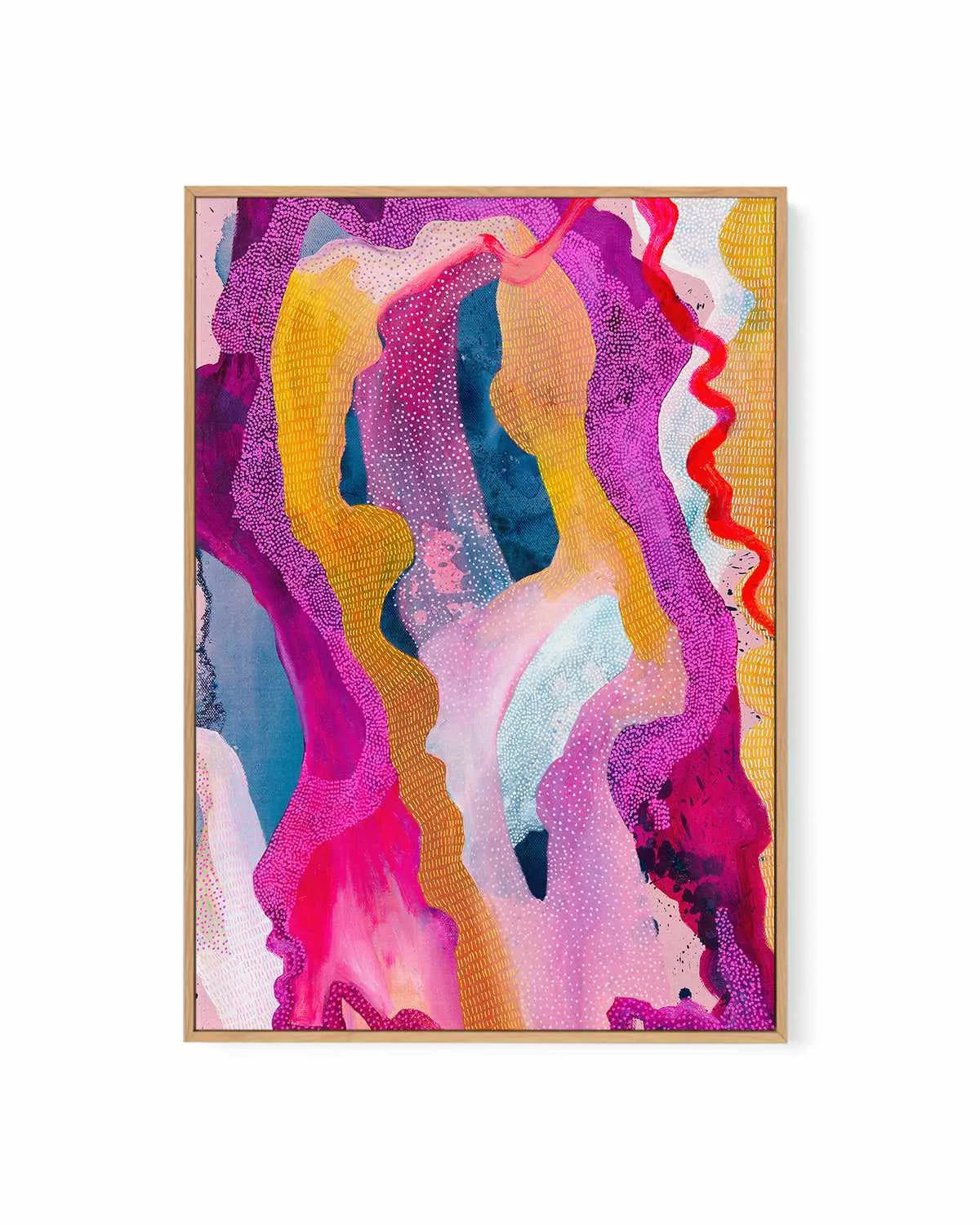 Celestial Glow II by Laura Oczós | Framed Canvas Art Print from Olive et Oriel where you can shop wallpaper and artworks online