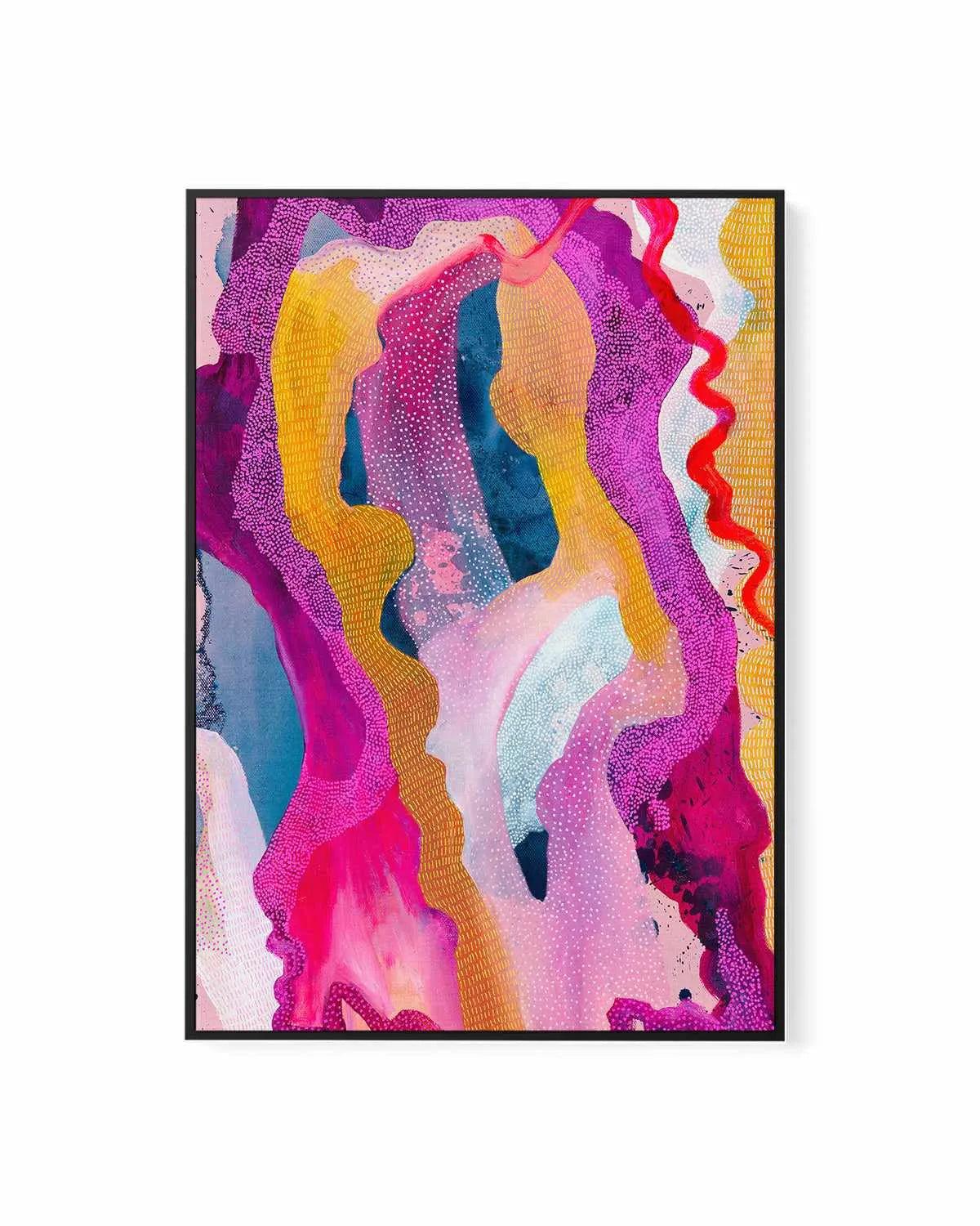 Celestial Glow II by Laura Oczós | Framed Canvas Art Print from Olive et Oriel where you can shop wallpaper and artworks online