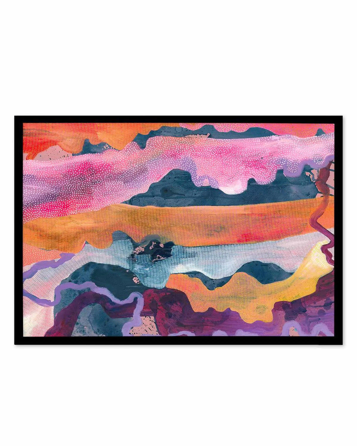 Celestial Glow III by Laura Oczós Art Print from Olive et Oriel where you can shop wallpaper and artworks online