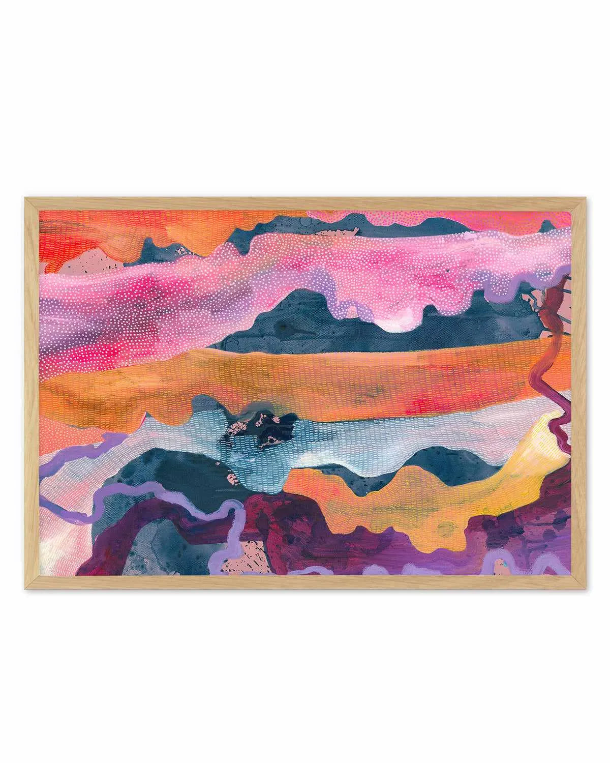 Celestial Glow III by Laura Oczós Art Print from Olive et Oriel where you can shop wallpaper and artworks online