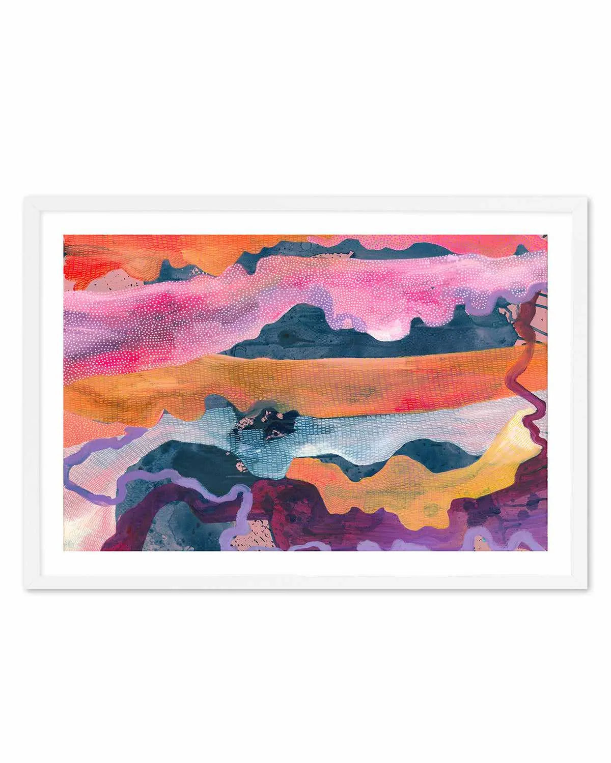 Celestial Glow III by Laura Oczós Art Print from Olive et Oriel where you can shop wallpaper and artworks online