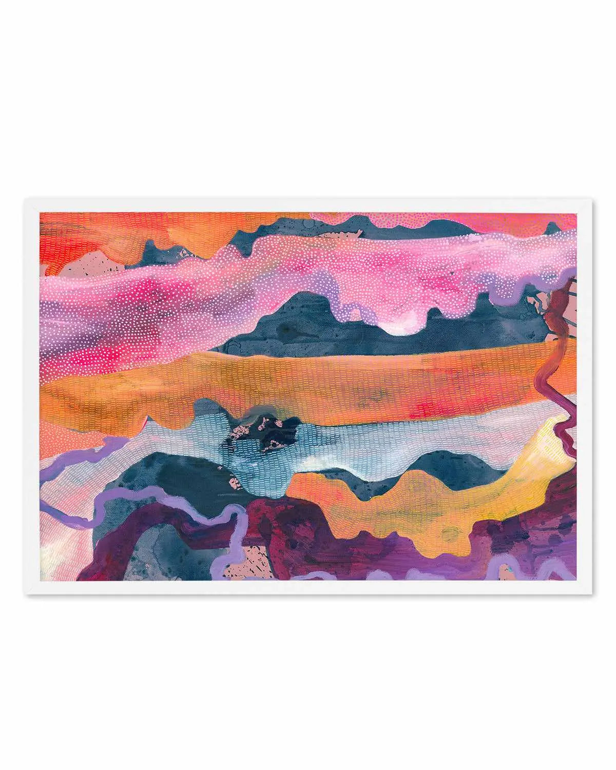Celestial Glow III by Laura Oczós Art Print from Olive et Oriel where you can shop wallpaper and artworks online