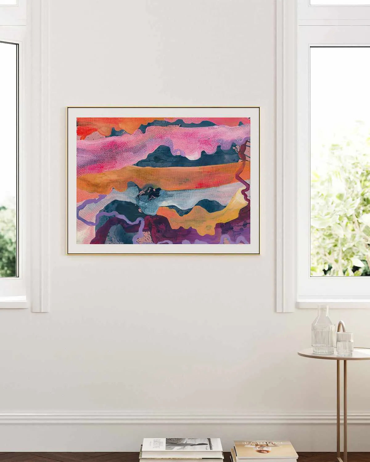 Celestial Glow III by Laura Oczós Art Print from Olive et Oriel where you can shop wallpaper and artworks online