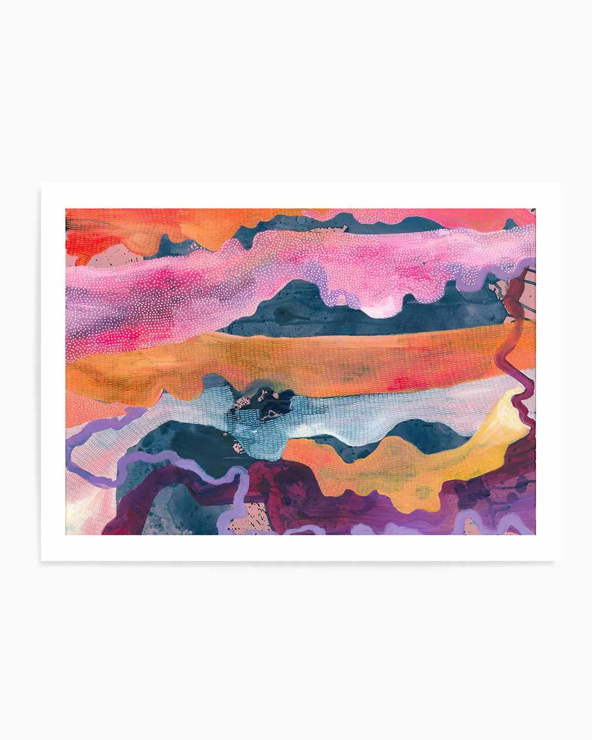 Celestial Glow III by Laura Oczós Art Print from Olive et Oriel where you can shop wallpaper and artworks online