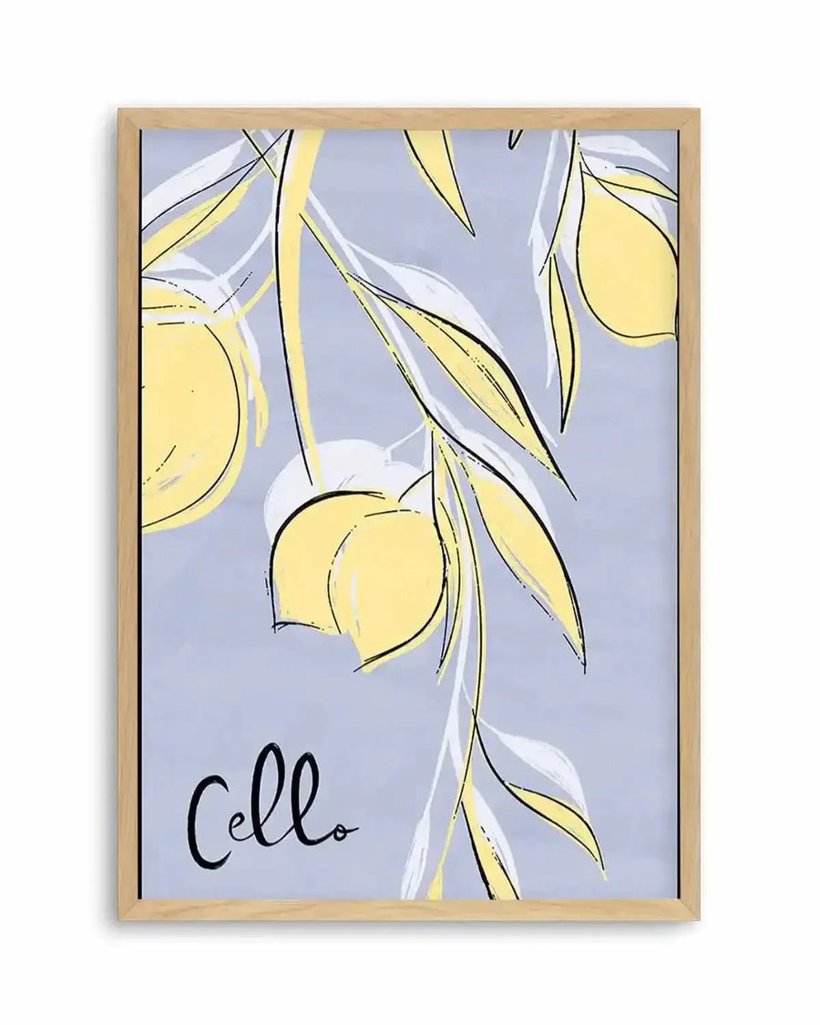 Cello Art Print from Olive et Oriel where you can shop wallpaper and artworks online