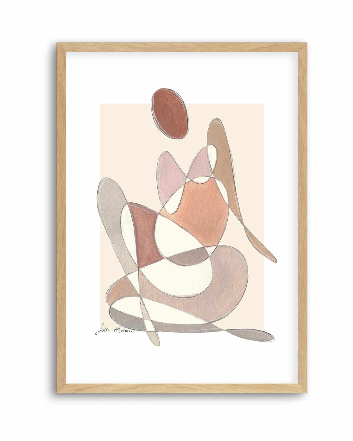 Centered by Sella Molenaar | Art Print