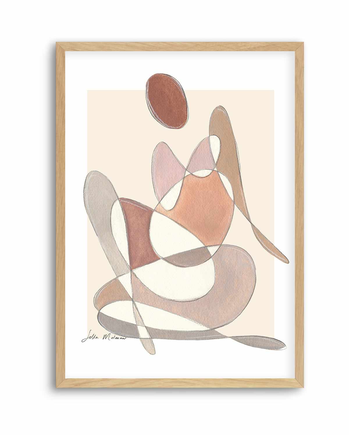 Centered by Sella Molenaar | Art Print