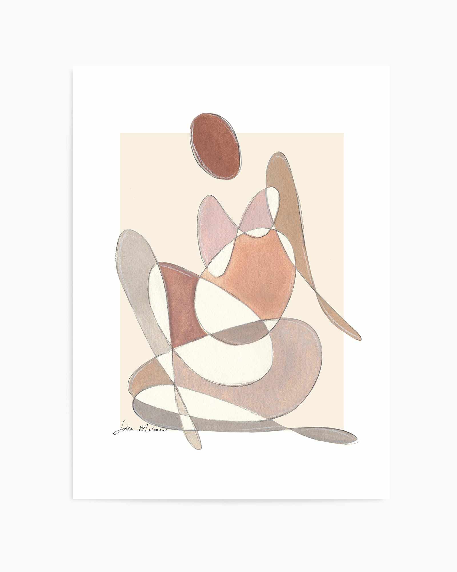 Centered by Sella Molenaar | Art Print