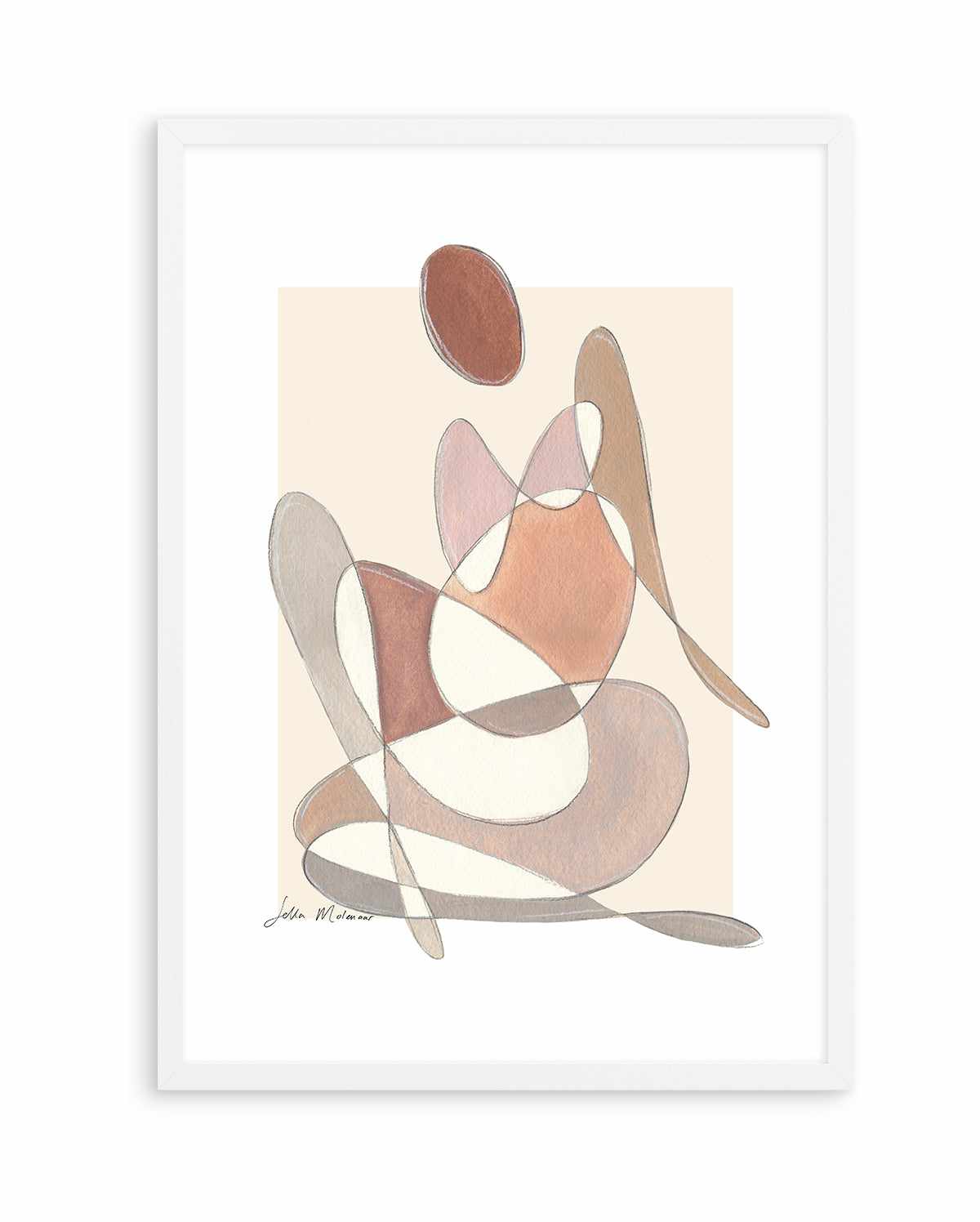 Centered by Sella Molenaar | Art Print