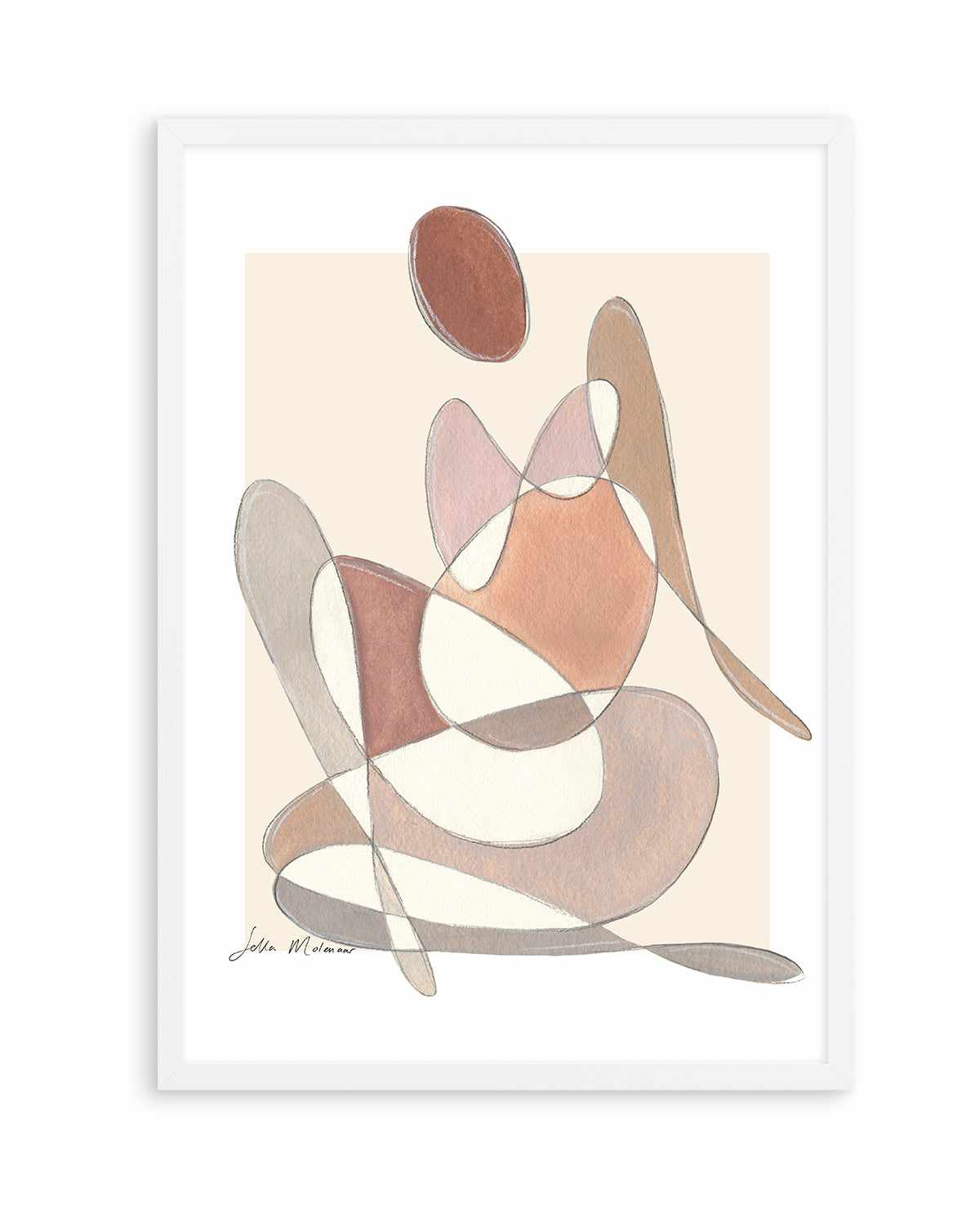 Centered by Sella Molenaar | Art Print