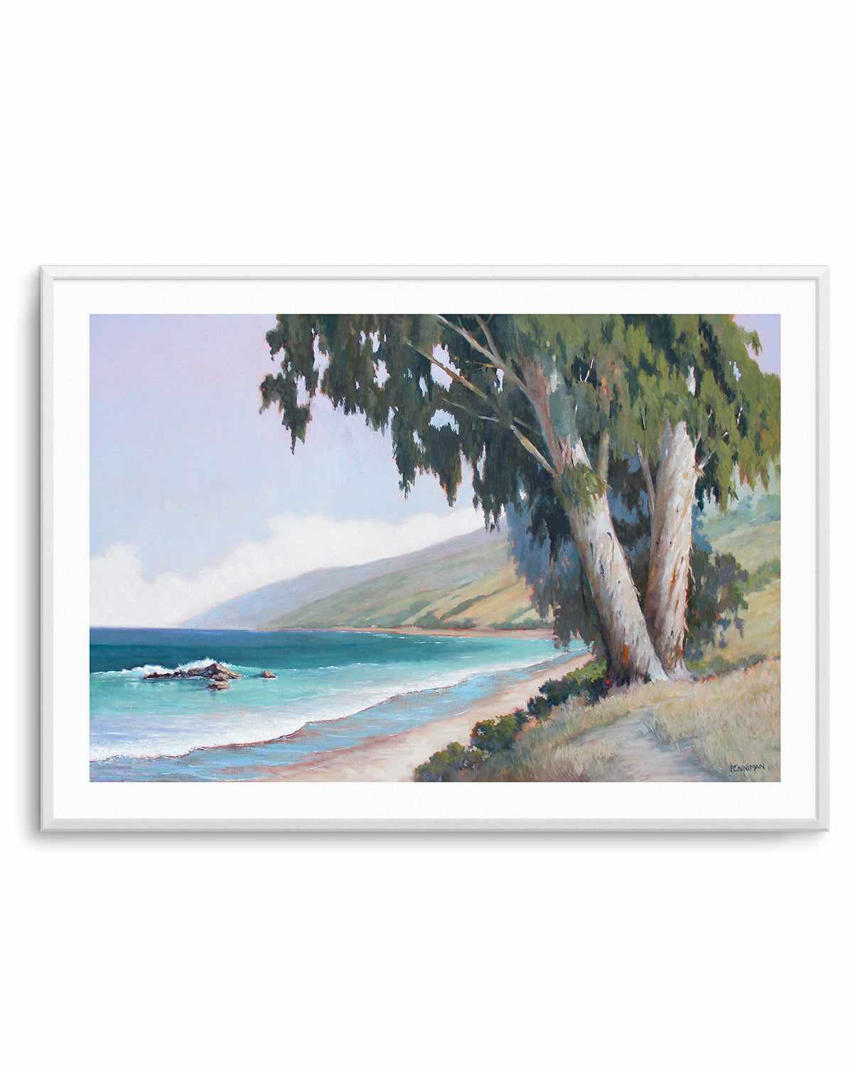 Central California Coast by Ed Penniman Art Print