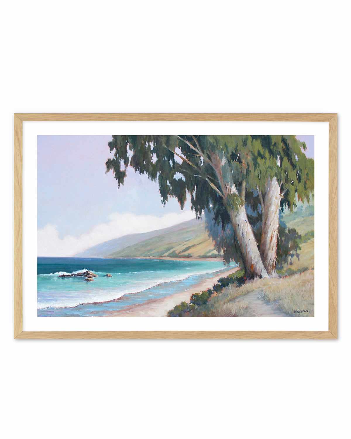 Central California Coast by Ed Penniman Art Print