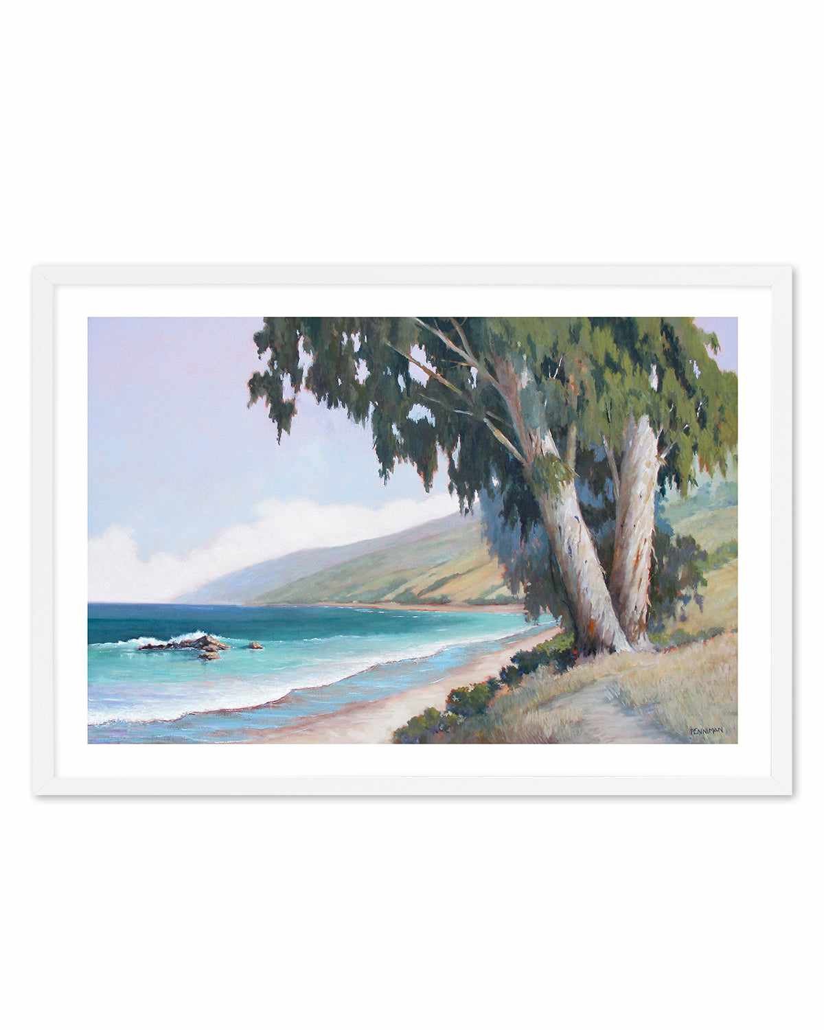 Central California Coast by Ed Penniman Art Print