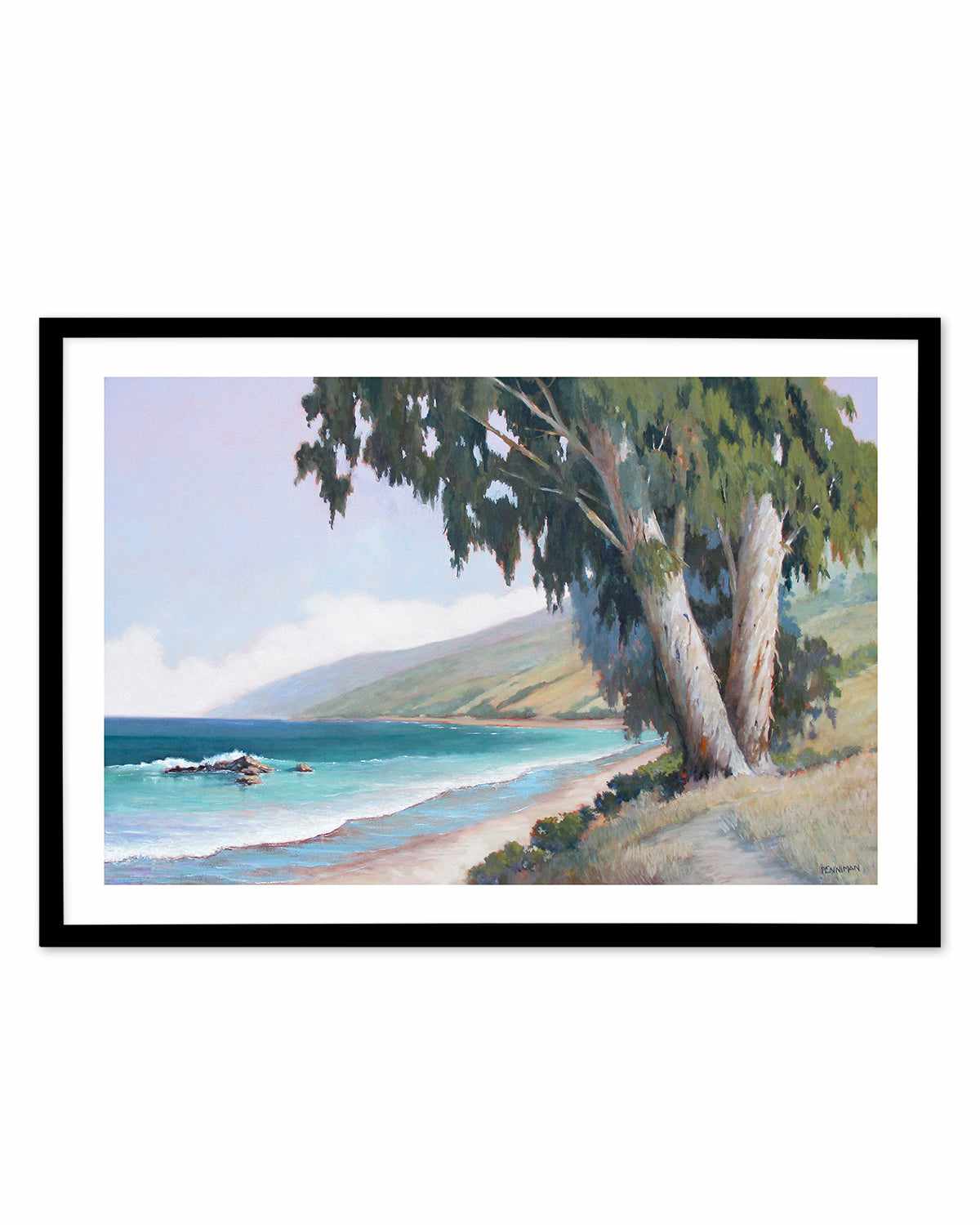 Central California Coast by Ed Penniman Art Print