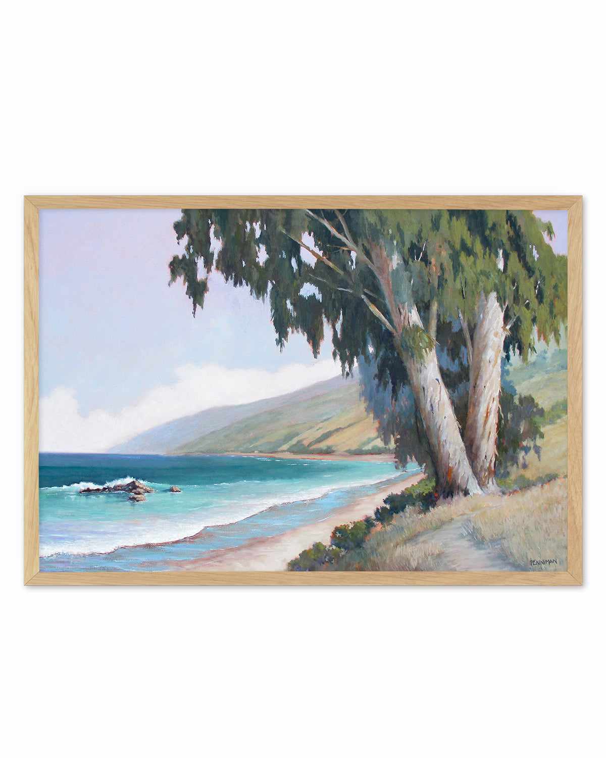 Central California Coast by Ed Penniman Art Print