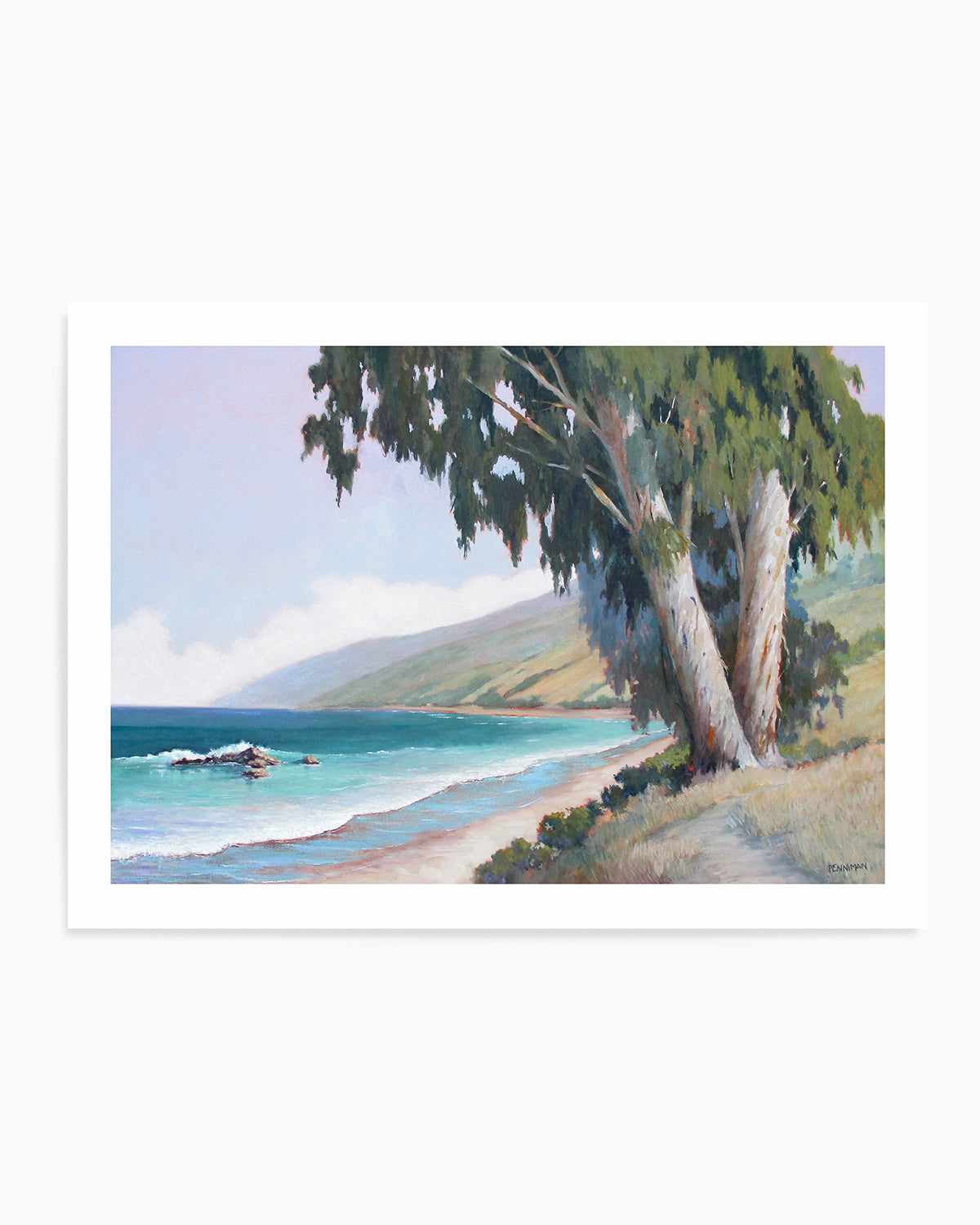 Central California Coast by Ed Penniman Art Print