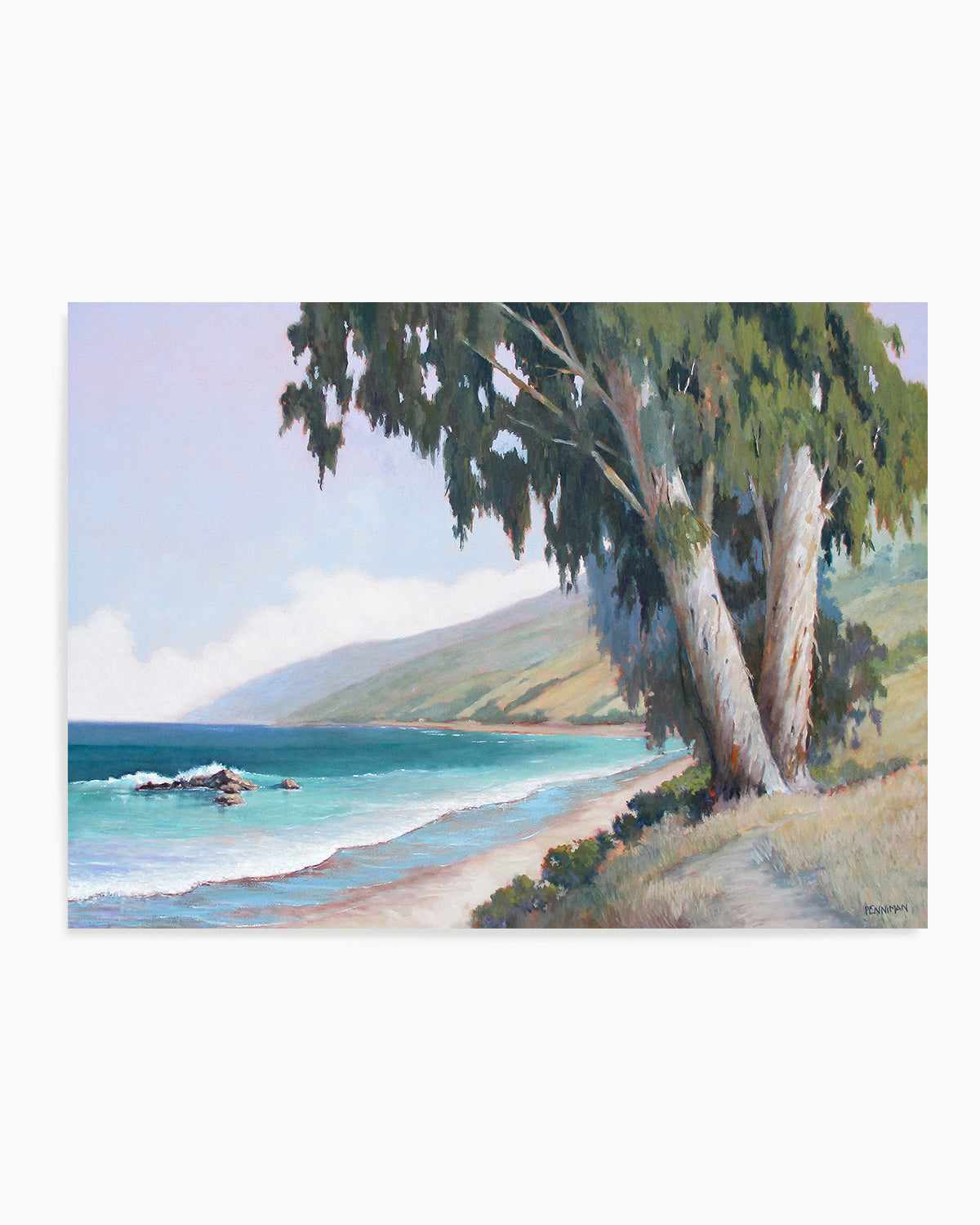 Central California Coast by Ed Penniman Art Print