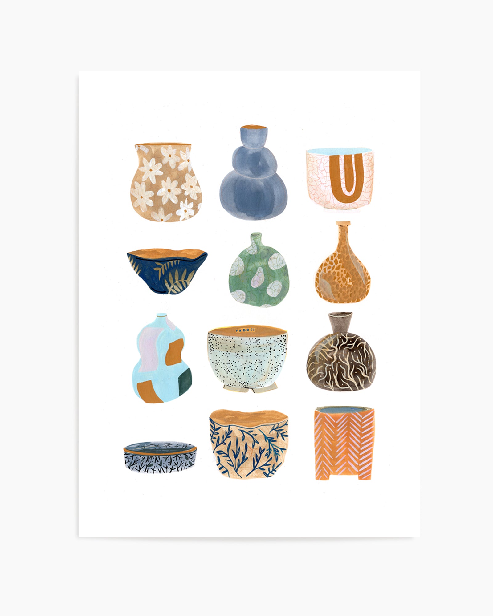 Ceramics by Laura Page | Art Print