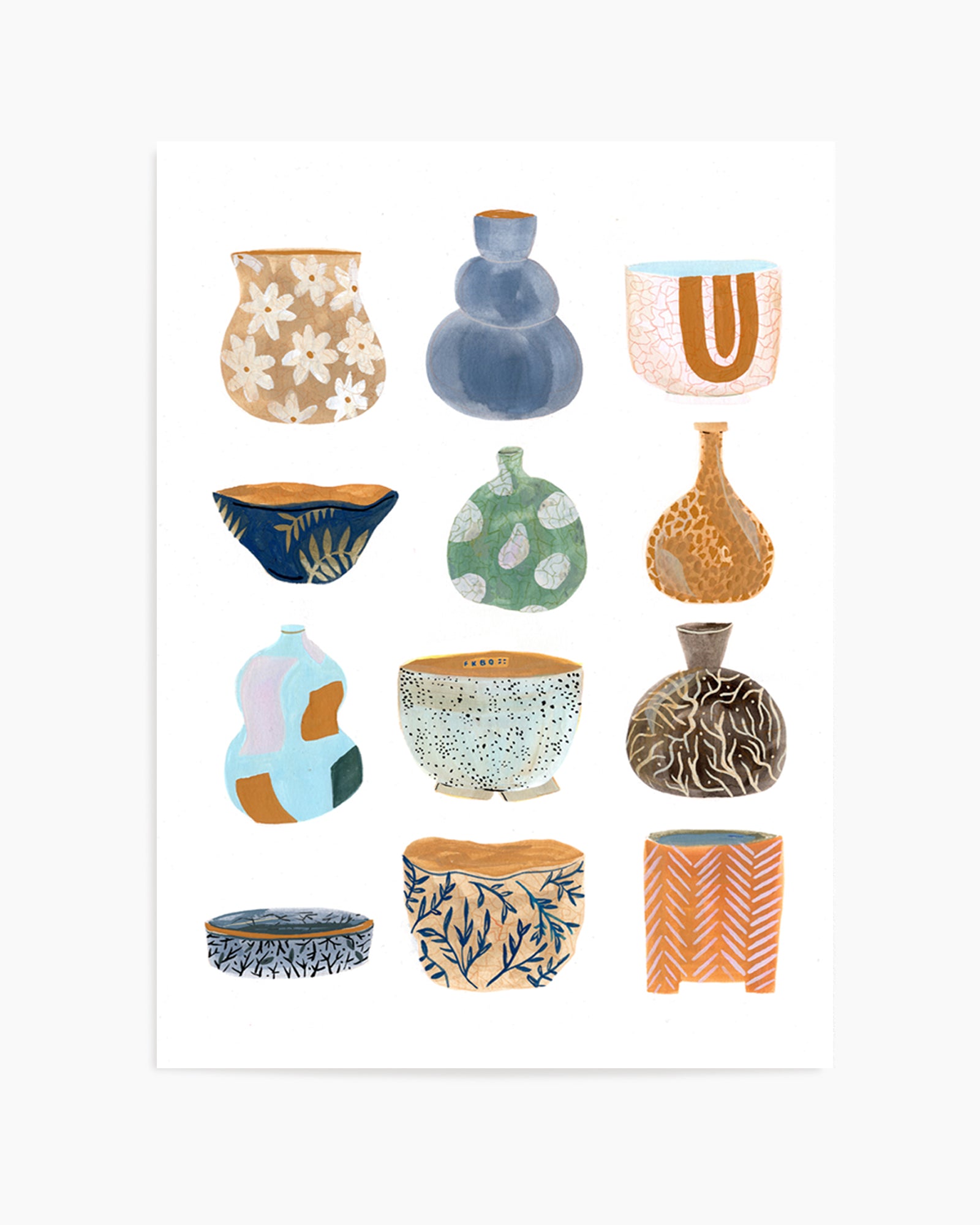 Ceramics by Laura Page | Art Print