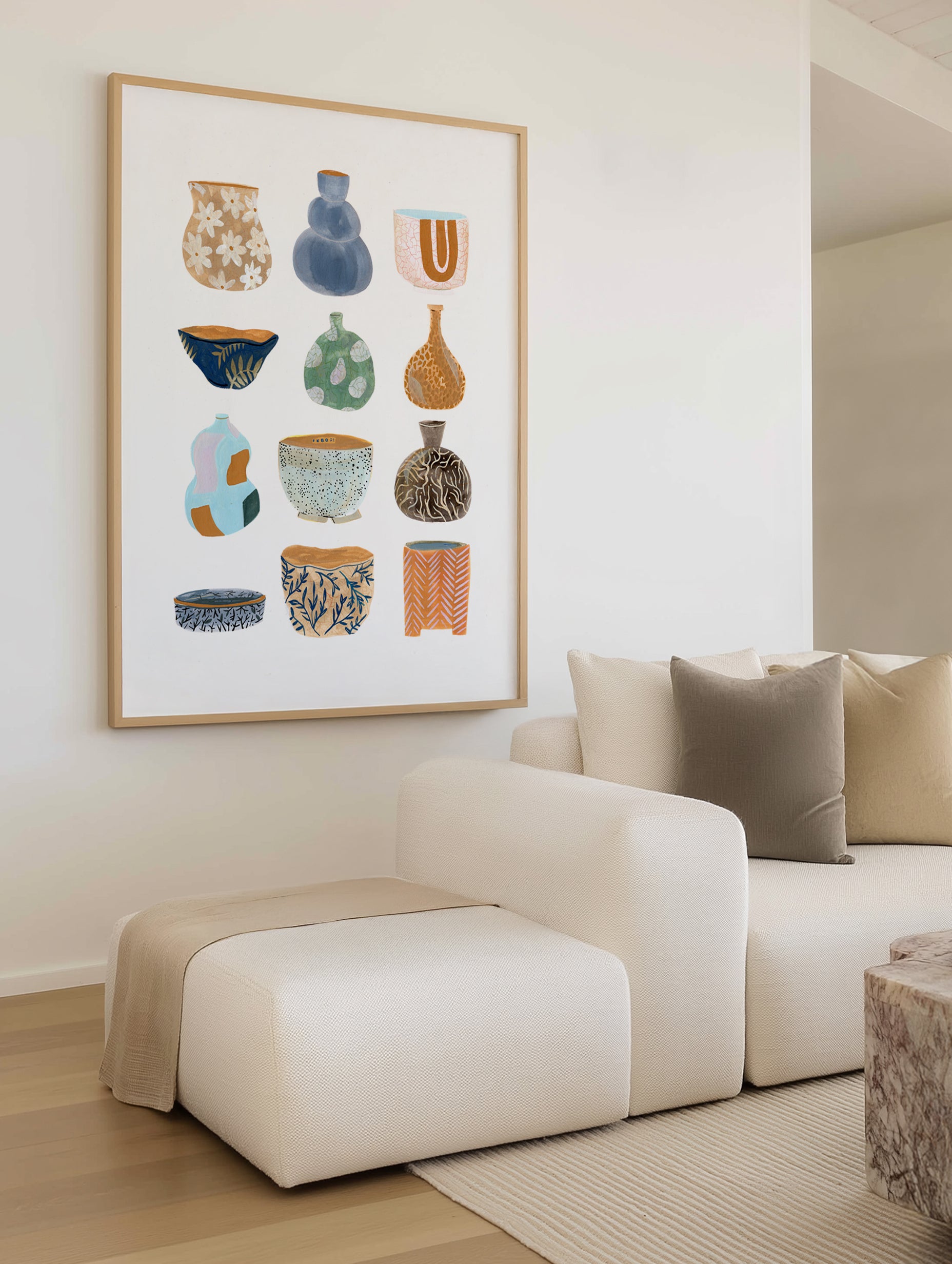 Ceramics by Laura Page | Art Print