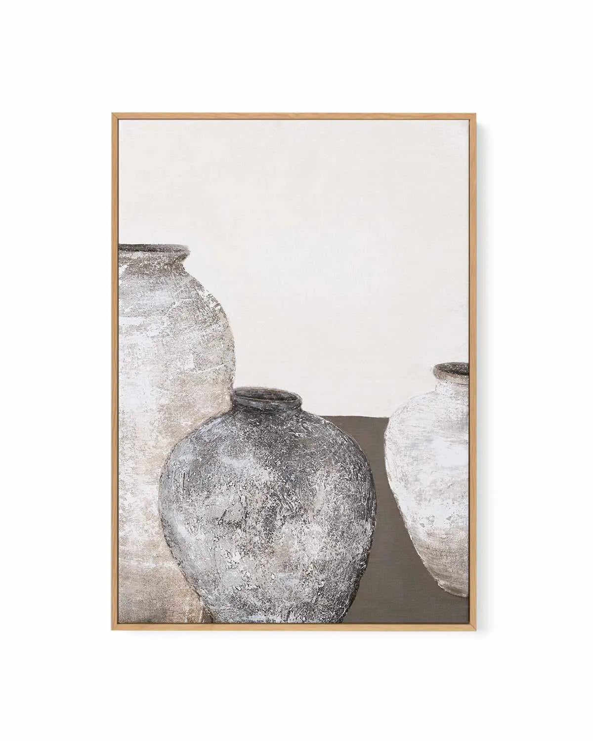 Ceramics I by Design Fabrikken | Framed Canvas Art Print from Olive et Oriel where you can shop wallpaper and artworks online