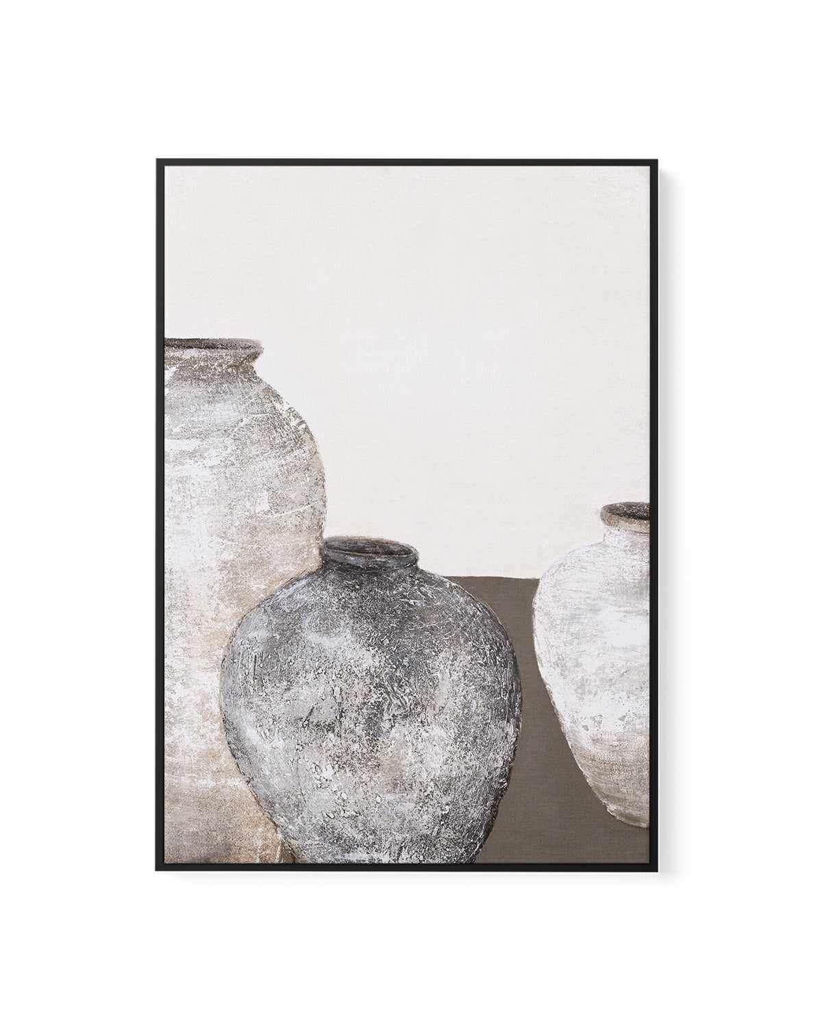 Ceramics I by Design Fabrikken | Framed Canvas Art Print