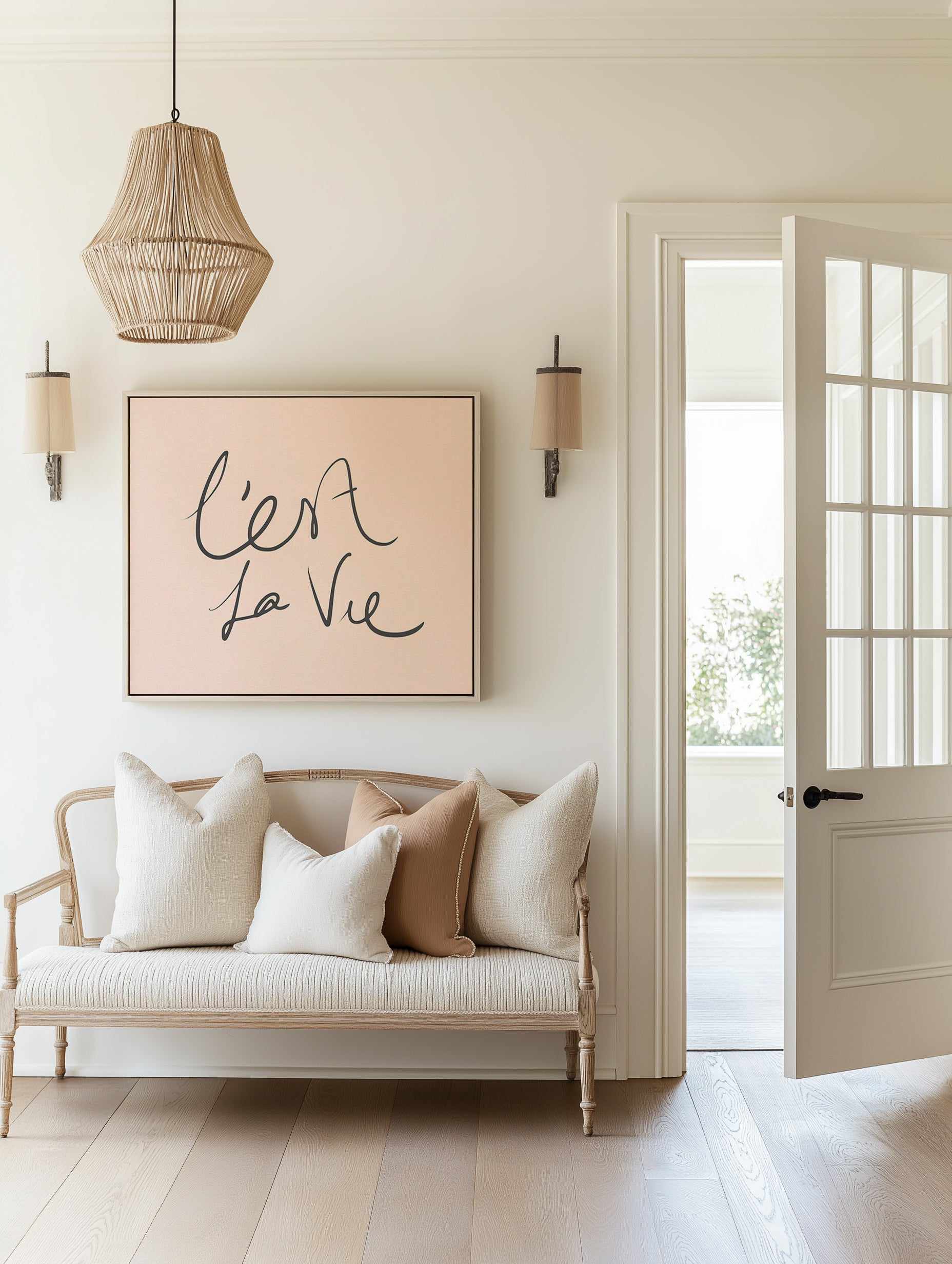 C'est La Vie 2.0 | Framed Canvas