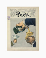 Champagne Vintage Poster Art Print